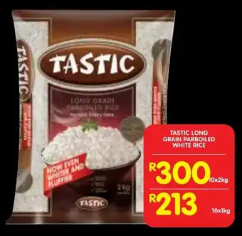 Shoprite Tastic long grain parboiled white rice offer