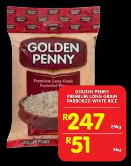 Shoprite Golden penny premium long grain parboiled white rice offer