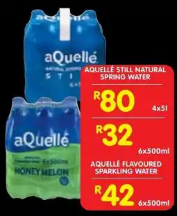 Shoprite Aquelle still natural spring water offer