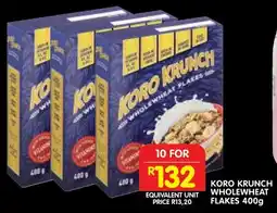 Shoprite Koro krunch wholewheat flakes offer