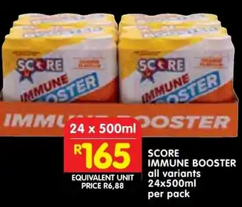 Shoprite Score immune booster offer