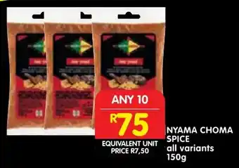 Shoprite Nyama choma spice offer