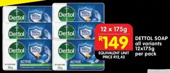 Shoprite Dettol soap offer