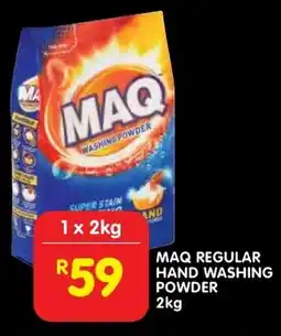 Shoprite Maq regular hand washing powder offer