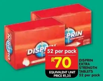 Shoprite Disprin extra strength tablets offer