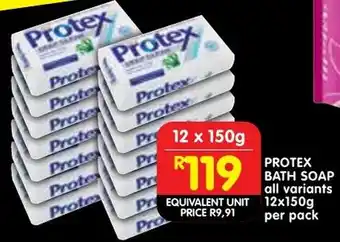 Shoprite Protex bath soap offer