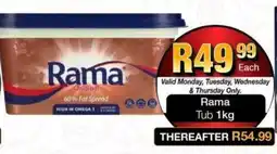 Take 'n Pay Rama Tub offer