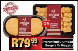 Take 'n Pay Riversmead Crumbed Burgers Or Nuggets offer