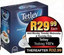 Take 'n Pay Tetley Teabag offer