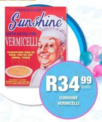 Take 'n Pay Sunshine vermicelli offer