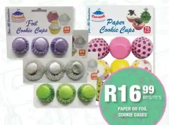 Take 'n Pay Paper or foil cookie cases offer