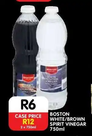 Shoprite BOSTON WHITE/BROWN SPIRIT VINEGAR 750ml offer