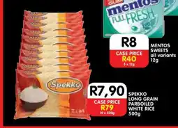 Shoprite SPEKKO LONG GRAIN PARBOILED WHITE RICE 500g offer