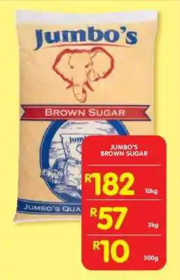 Shoprite JUMBO’S BROWN SUGAR offer
