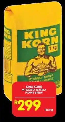 Shoprite KING KORN MTOMBO-MMELA HOME BREW offer