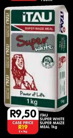 Shoprite ITAU SUPER WHITE SUPER MAIZE MEAL 1kg offer