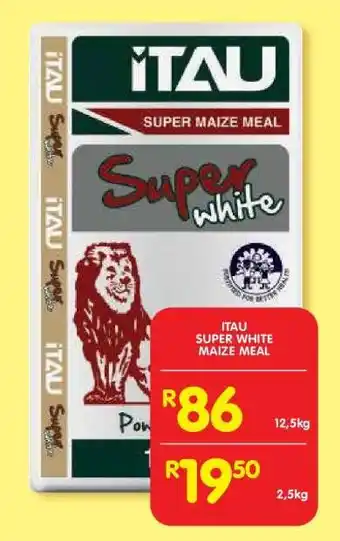 Shoprite ITAU SUPER WHITE MAIZE MEAL offer