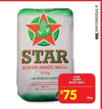 Shoprite STAR SUPER MAIZE MEAL offer