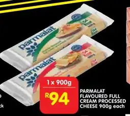 Shoprite PARMALAT FLAVOURED FULL CREAM PROCESSED CHEESE 900g offer