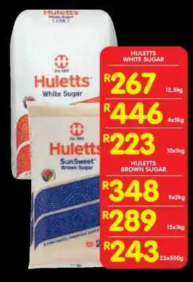 Shoprite Huletts White Sugar offer