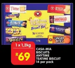 Shoprite CASA-MIA BISCUITS ANYTIME TEATIME BISCUIT offer