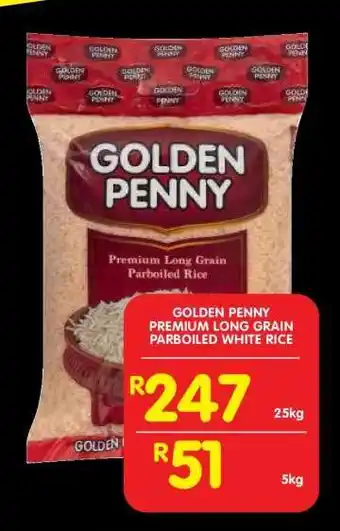 Shoprite GOLDEN PENNY PREMIUM LONG GRAIN PARBOILED WHITE RICE offer