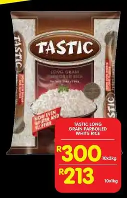 Shoprite Tastic Long Grain Parboiled White Rice offer