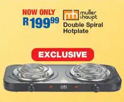 OK Furniture Muller Haupt Double Spiral Hotplate offer