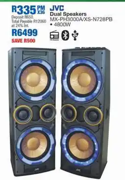 OK Furniture JVC Dual Speakers offer