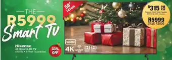 OK Furniture Hisense 4K Smart LED TV 58A6H offer