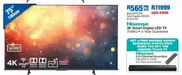 OK Furniture Hisense 4K Smart Digital LED TV offer