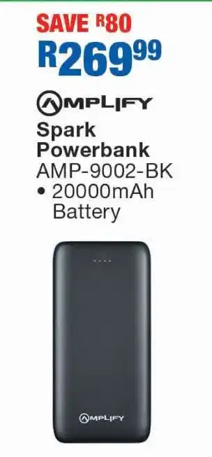 OK Furniture Amplify Spark Powerbank offer
