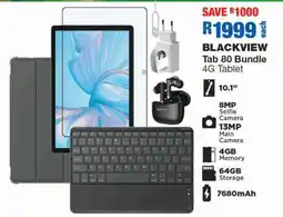 OK Furniture BLACKVIEW Tab 80 Bundle 4G Tablet offer
