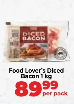 Food Lover's Market Food Lover’s Diced Bacon 1 kg offer