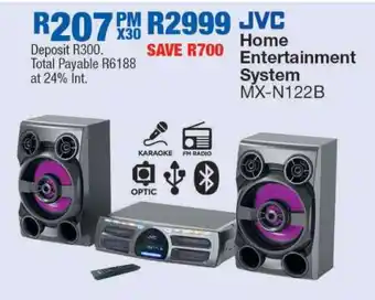 OK Furniture JVC Home Entertainment System MX-N122B offer