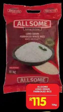 Shoprite ALLSOME LONG GRAIN PARBOILED RICE offer