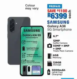OK Furniture Samsung Galaxy A36 5G Smartphone offer
