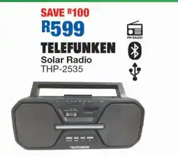 OK Furniture TELEFUNKEN Solar Radio THP-2535 offer
