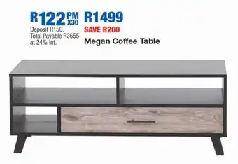 OK Furniture Megan Coffee Table offer