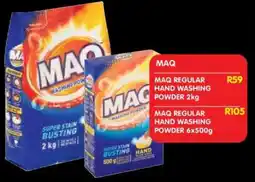 Shoprite MAQ Regular Hand Washing Powder 2kg offer