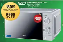 OK Furniture DEFY Manual Microwave Oven offer
