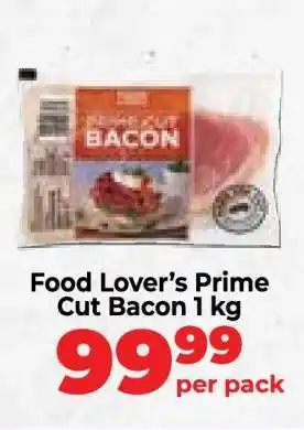 Food Lover's Market Food Lover’s Prime Cut Bacon 1 kg offer