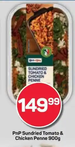 Pick n Pay PnP Sundried Tomato & Chicken Penne 900g offer