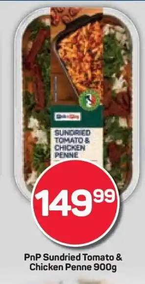 Pick n Pay PnP Sundried Tomato & Chicken Penne 900g offer