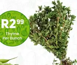 Take 'n Pay Thyme offer