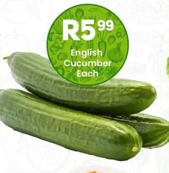 Take 'n Pay English Cucumber offer