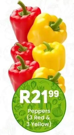 Take 'n Pay Peppers 3 Red & 3 Yellow offer
