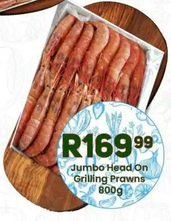 Take 'n Pay Jumbo Head On Grilling Prawns offer
