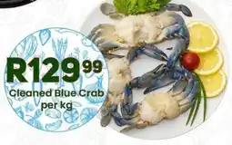 Take 'n Pay Cleaned Blue Crab offer