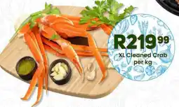 Take 'n Pay XL Cleaned Crab offer